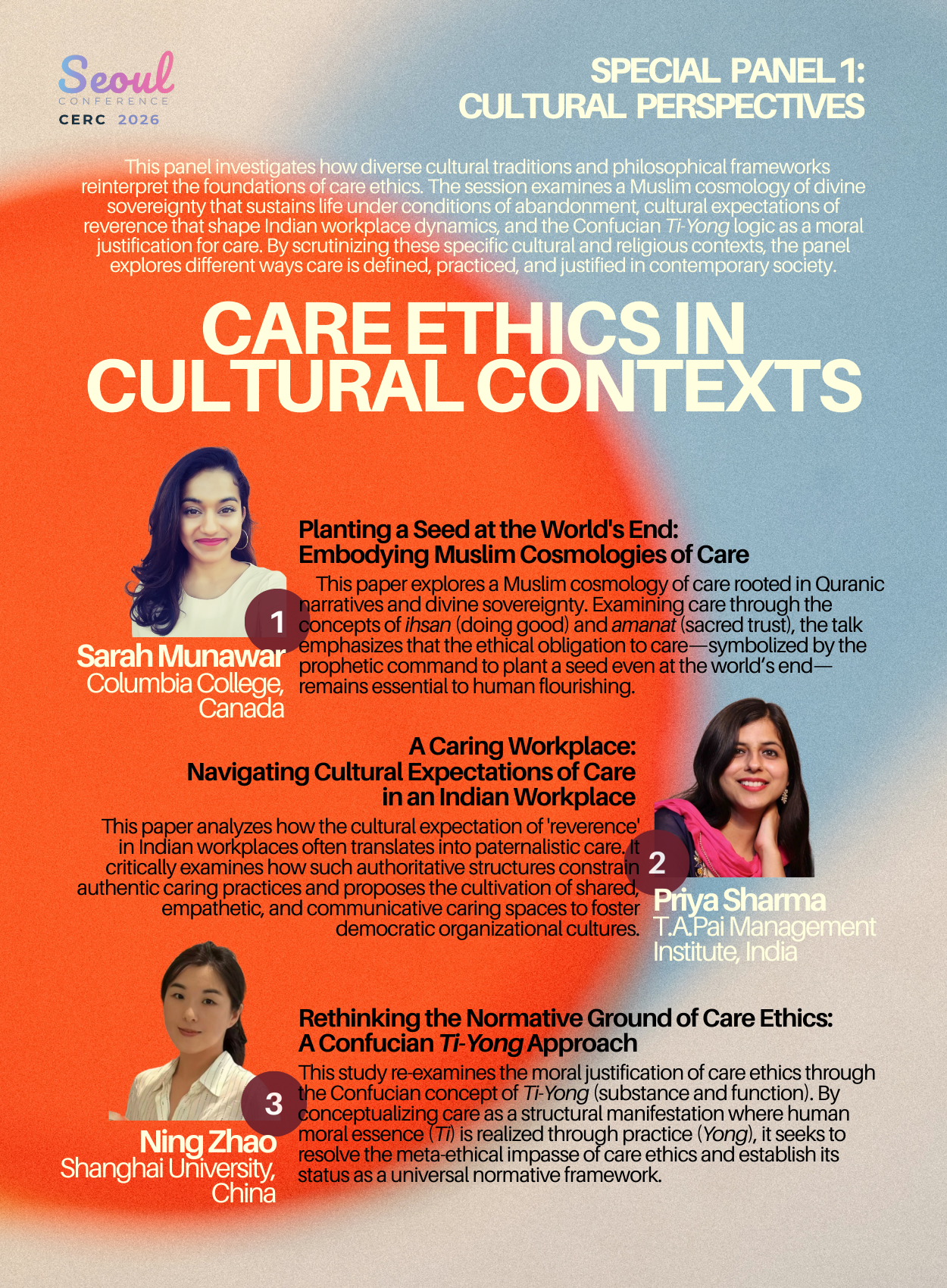 Special Panel I Poster